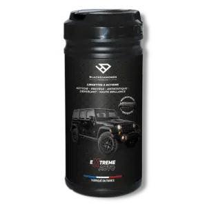 Lingettes voiture BlackDiamonds pour nettoyage sans eau