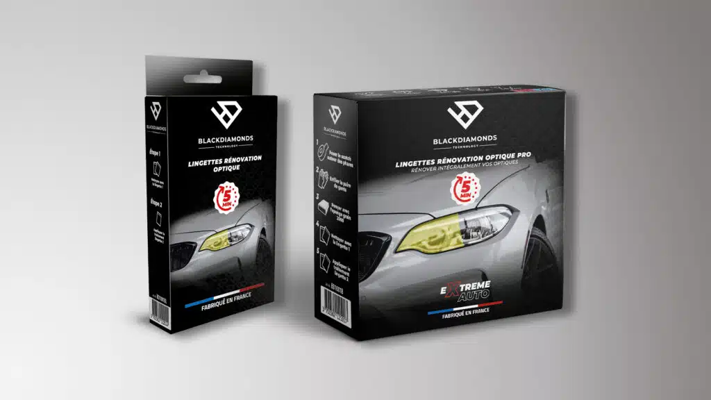 Kits de rénovation optique BlackDiamonds pour phares voiture